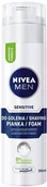 Kosmetyki do golenia - Nivea Men Sensitive łagodząca pianka do golenia 200ml 92494-uniw - miniaturka - grafika 1