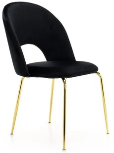 EMWOmeble KRZESŁO TAPICEROWANE KC-903-2 WELUR ZIELONY, NOGI ZŁOTY CHROM 47061 - Krzesła EMWOmeble KRZESŁO TAPICEROWANE KC-903-2 WELUR ZIELONY, NOGI ZŁOTY CHROM 47061 - Krzesła - miniaturka - grafika 1