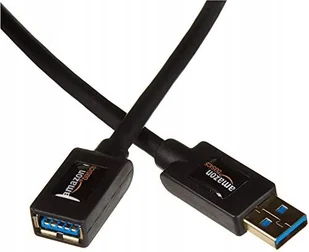 AmazonBasics przedłużacz USB 3.0 wtyk typu A na gniazdo typu A, długość 2 m - Kable USB - miniaturka - grafika 2