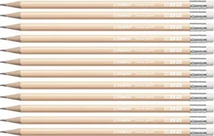 Stabilo SCHWAN Ołówek z gumką HB brzoskwiniowy Pastel Swano 4908/04 - Ołówki - miniaturka - grafika 3