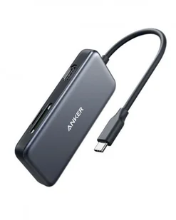 Anker Anker Hub Premium 5-in-1 USB-C 2A1H2M A8334HA1 - Huby USB - miniaturka - grafika 2