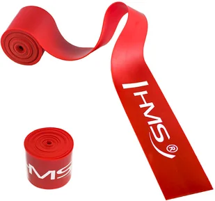 HMS Guma do ćwiczeń FB01 1,2x50x2080mm czerwona - 27310-uniw - Gumy, taśmy, ekspandery - miniaturka - grafika 4