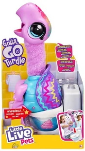 Cobi Figurka interaktywna Little Live Pets Gotta Go Żółw GXP-790059 - Zabawki interaktywne dla dzieci - miniaturka - grafika 2