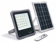 Lampy ogrodowe - Solar Aigostar NAŚWIETLACZ LED SOLARNY 50W SZARY - BIAŁY ZIMNY NL 50W-6000K - miniaturka - grafika 1