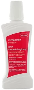Ziaja Mintperfect Sensitiv Płyn Stomatologiczny Zmniejszający Nadwrażliwość 500ml - Płyny do płukania jamy ustnej - miniaturka - grafika 3