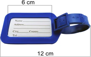 Dunlop Zawieszki identyfikatory na walizkę bagaż Dunlop x3 E-10387 - Akcesoria turystyczne - miniaturka - grafika 3