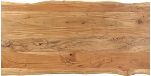 vidaXL Stół jadalniany, 140x70x76 cm, lite drewno akacjowe - Stoły - miniaturka - grafika 4