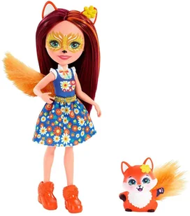 Mattel Enchantimals Felicity Fox & Flick FXM71 - Lalki dla dziewczynek - miniaturka - grafika 2