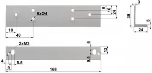 ZETOWNIK I KĄTOWNIK BZE-183-2 BZE-183-2 - Kontrola dostępu - miniaturka - grafika 2