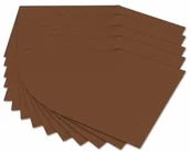 Papier do drukarek - Folia karton fotograficzny, 300 g/m, DIN A4, w kolorze czarnym, brązowy 614/50 85 - miniaturka - grafika 1