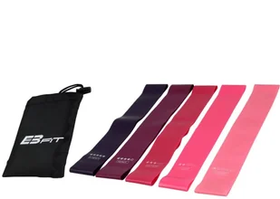 EB FIT Zestaw gum do ćwiczeń fitness crossfit mini band 5w1 Eb fit 1028859 - Gumy, taśmy, ekspandery - miniaturka - grafika 4