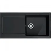 Zlewozmywaki - Franke Maris MRK 611-100 onyx 124.0379.965 - miniaturka - grafika 1