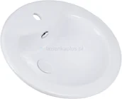 Umywalki - Uptrend Uptrend Yana umywalka biały TR902 - miniaturka - grafika 1