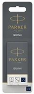 Przybory szkolne - Parker 1950382 wkłady do napełniania, uchwyt na niskim poziomie quink, niebieski/czarny 5 szt. 1950404 - miniaturka - grafika 1