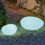 Lampy ogrodowe - NewGarden lampa solarna Petra z kablem, 60 cm - miniaturka - grafika 1