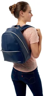 Beaba Plecak dla mamy San Francisco blue/snake - Torby i organizery dla mam - miniaturka - grafika 4