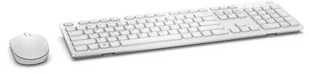 DELL zestaw bezprzewodowy mysz i klawiatura KM636 Biały (580-ADFP) 580-ADFP - Klawiatury do laptopów - miniaturka - grafika 2