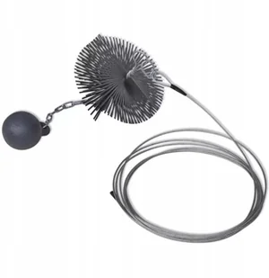 vidaXL vidaXL Szczotka kominowa, średnica 15 cm - Kominy i akcesoria - miniaturka - grafika 2