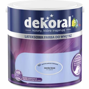 Dekoral Farba Akrylit W Morska Bryza 2,5 L - Farby olejne i specjalne - miniaturka - grafika 2
