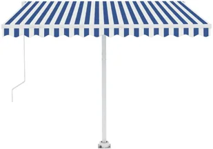 VidaXL Lumarko Automatycznie zwijana markiza, LED i czujnik wiatru, 350x250 cm 3068892 VidaXL - Markizy - miniaturka - grafika 32