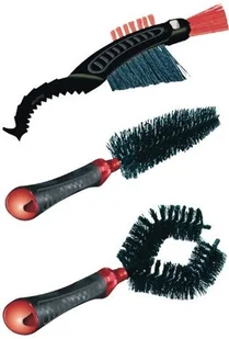 WELDTITE Zestaw szczotek do czyszczenia roweru dirtwash bike cleaning brush czarny SZCZOTKI DIRTWASH BIKE CLEANING - Narzędzia rowerowe - miniaturka - grafika 2