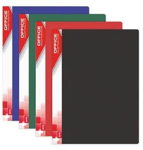 OFFICE PRODUCTS Teczka ofertowa PP, A4, 620mikr., 20 koszulek, zielona 21122011-02 - Teczki i skoroszyty - miniaturka - grafika 2