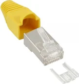 Wtyczki i adaptery - InLine InLine Wtyczka RJ45 8P8C żółty 10 szt 74510Y - miniaturka - grafika 1