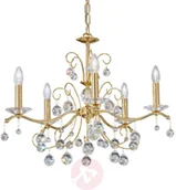 Lampy sufitowe - Kolarz Carmen II Kronleuchter 65 cm gold-crystal - miniaturka - grafika 1