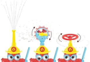 Yookidoo Zabawka do Wanny Strażak Ready blueocean-35076-0 - Zabawki do kąpieli - miniaturka - grafika 3