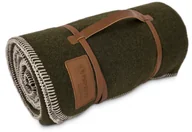 Koce - Petromax Petromax Wool Blanket 150x200cm, oliwkowy/czarny  2022 Koce 861-de-471-150 - miniaturka - grafika 1