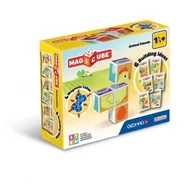 Klocki - Geomag Zestaw Geomag Magicube Zwierzęta domowe GEO132 871772001324 - miniaturka - grafika 1