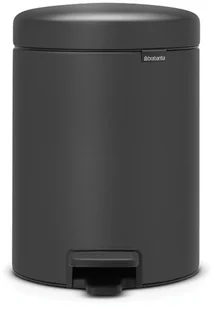 Brabantia Kosz na śmieci pedałowy NewIcon 5l mineral infinite grey 200489 - Kosze na śmieci - miniaturka - grafika 2