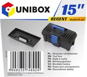 Skrzynki i torby narzędziowe - UNIBOX SKRZYNKA NARZĘDZIOWA REGENT 15'' - miniaturka - grafika 1