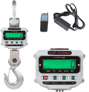 Steinberg Systems Waga hakowa SBS-KW-10TC 10t podziałka 2kg LCD SBS-KW-10TC SBS-KW-10TC - Wagi specjalistyczne - miniaturka - grafika 2