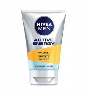 Nivea Nivea Men Active Energy energetyzujący Żel do mycia twarzy 100ml - Żele do mycia twarzy - miniaturka - grafika 5