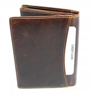 Harolds HAROLD'S Portfel Męski Duży Pionowy Bez Zapięcia Skóra Naturalna 5543 - Portfele - miniaturka - grafika 2