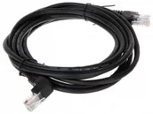 Kable - ABCVISION Patchcord RJ45/3.0-PK/B czarny kat.5e 3.0m RJ45/3.0-PK/B - miniaturka - grafika 1