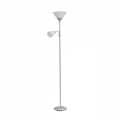 Lampy stojące - Orno Lampa stojąca podłogowa URLAR, 175 cm, max 25W E27, max 25W E14, szara LS-2/G - miniaturka - grafika 1