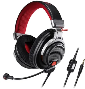 Audio-Technica ATH-PDG1a Czarno-Czerwony - Słuchawki - miniaturka - grafika 2