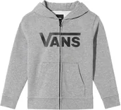 Bluzy dla chłopców - Vans bluza ęca KIDS CLASSIC ZIP HOODIE Cement Heather/Black - miniaturka - grafika 1