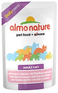 Almo Nature Daily Menu Tuńczyk z łososiem - Saszetka 70g - Mokra karma dla kotów - miniaturka - grafika 3