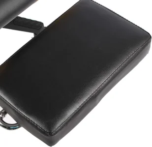 vidaXL Obrotowy fotel gamingowy z podnóżkiem, czerwony, PVC 20497 - Fotele gamingowe - miniaturka - grafika 8