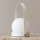 Lampy ogrodowe - Menu Carrie oświetlenie LED akumulator IP44, białe - miniaturka - grafika 1