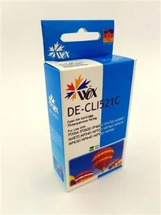 THI Tusz Cyan Canon CLI 521C zamiennik CLI-521C WOX-C521CN - Tusze zamienniki - miniaturka - grafika 2