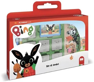 Pieczątki w walizce 7 sztuk Bing - Zabawki kreatywne - miniaturka - grafika 2
