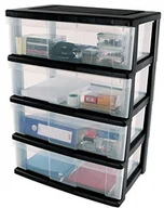 Pudła i pojemniki do przechowywania - Iris 125012.0 regał na kółkach z 3 szufladami 125032.0 - miniaturka - grafika 1