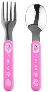 Akuku sztućce dla dzieci ze stali szlachetnej A0101 - Sztućce dla dzieci - miniaturka - grafika 2