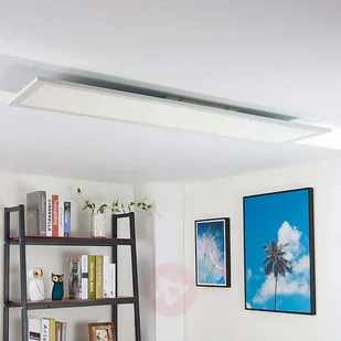 Lampenwelt com Podłużny panel LED Tinus, RGB i ciepła biel - Lampy sufitowe - miniaturka - grafika 3