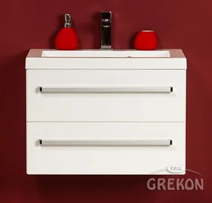 Gante Szafka z umywalką ceramiczną 60/39/2 seria Fokus B FKS-B-U60/39/2 +Clever600 - Szafki łazienkowe Gante Szafka z umywalką ceramiczną 60/39/2 seria Fokus B FKS-B-U60/39/2 +Clever600 - Szafki łazienkowe - miniaturka - grafika 1