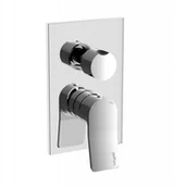 Baterie podtynkowe - Paffoni Tilt Bateria wannowo-prysznicowa podtynkowa chrom TI019CR - miniaturka - grafika 1